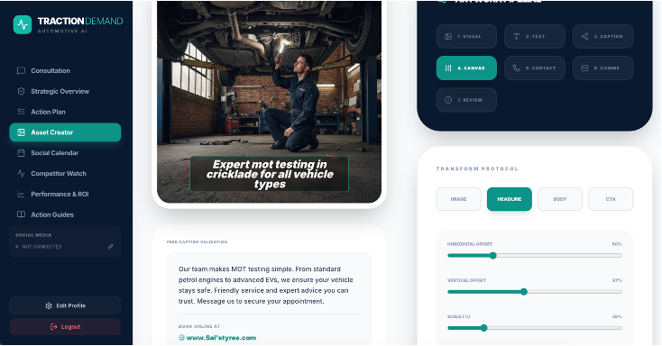 Campaign Studio screen